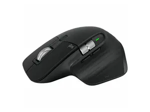 Logitech MX Master 3S Performance Wireless Mouse with Ultra-fast Scrolling Ergo 8K DPI Track on Glass Quiet Clicks Bluetooth Windows Linux Chrome Black 910007500