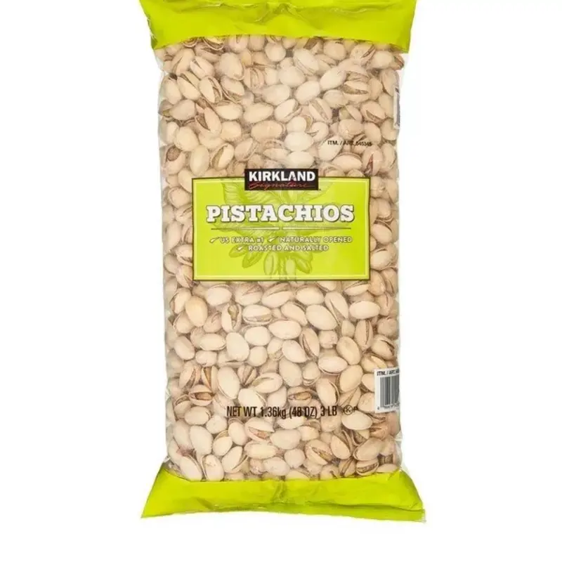 In-Shell Pistachios, Roasted & Salted, Kosher, 3 lb - High Protein Nut