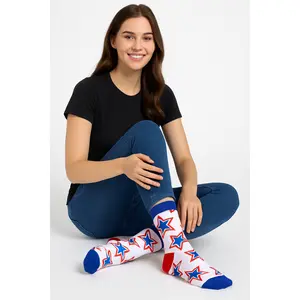 Patriotic Crew Socks