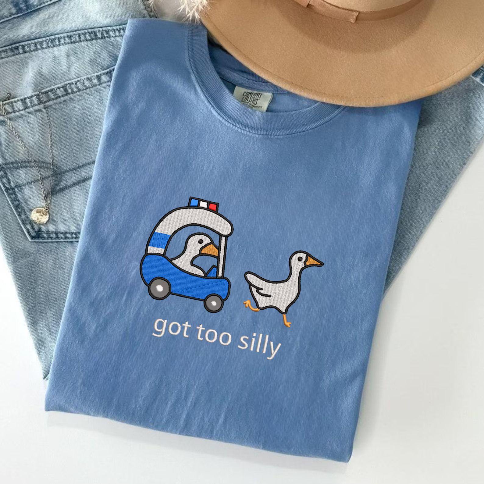 Comfort Colors Police Goose Shirt, F &hellip;