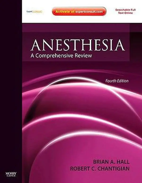 USED-Anesthesia: A Comprehensive Review: Expert Consult: Online and Print by Brian A. Hall MD (Paperback)