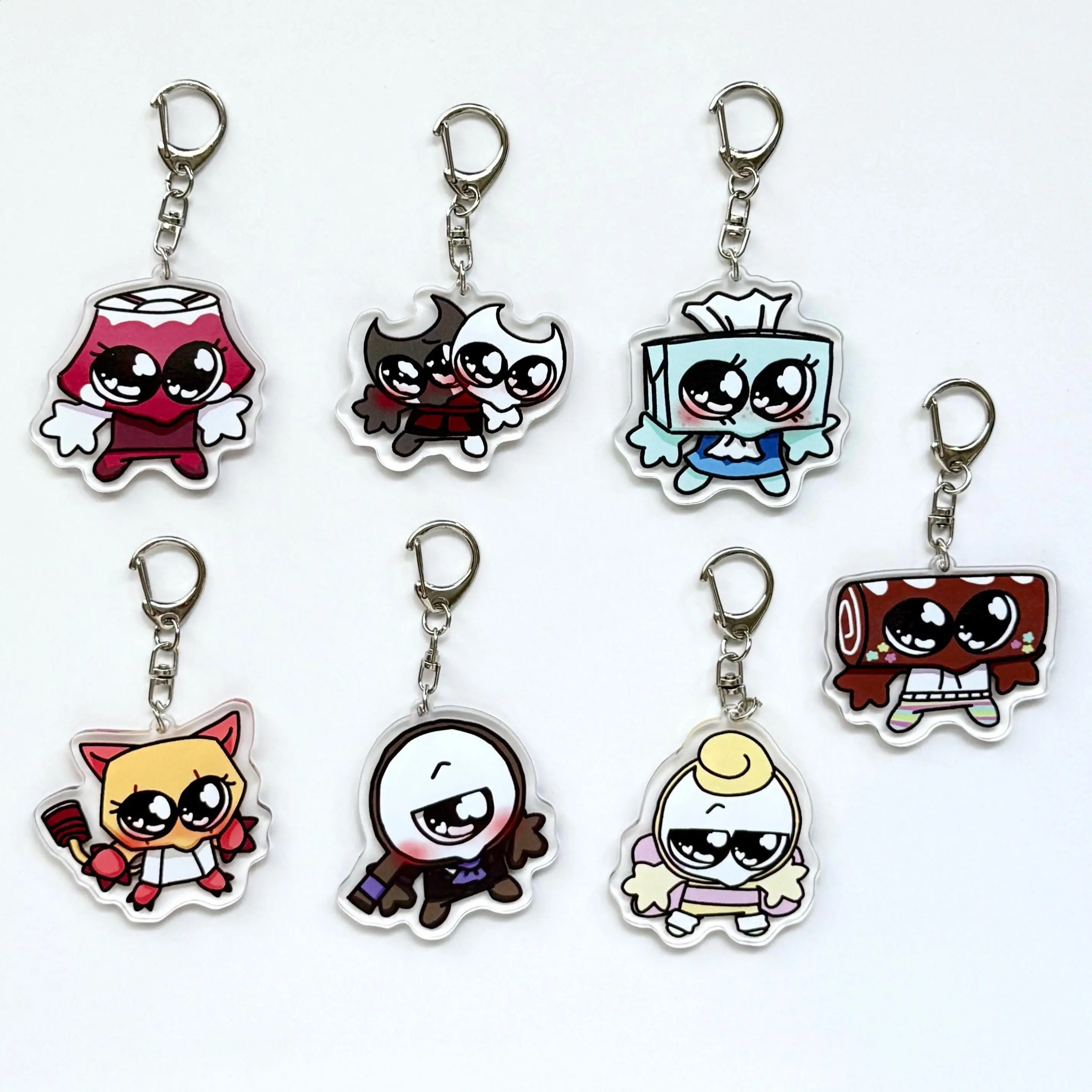 Dandy's World Keychain, Tisha Cosmo Scraps Glisten Rodger Razzle ...