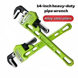 14 Inch Adjustable Pipe Clamp, Home Repair Tool for Plumbing Installation, Steel Material, Multi-Functional Hardware Tool, Plumbing Wrench