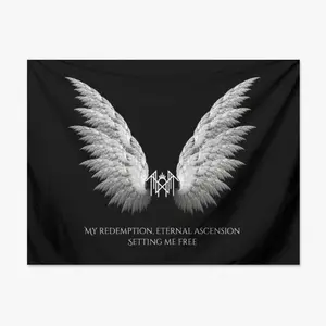 Tapestry  Sleep Token Take Me Back to Eden Tapestry 40x30 Inch Room Decor for Bedroom Wall Art Decoration tapestry wall hanging Flag Banner