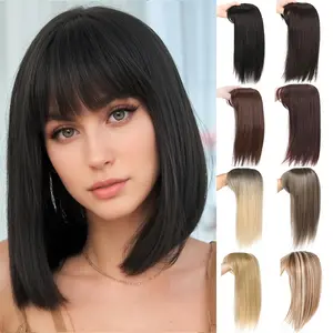 Ultra-Thin Invisible Lightweight Hair Replacement Piece - Natural Straight Hair for Women, Suitable for Various Skin Tones, Easy to Wear, Adds Volume and Style