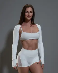 Allure Shrug - White