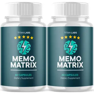(2 Pack) Memo Matrix Nootropic Natural Brain Supplement MemoMatrix 120 Capsules