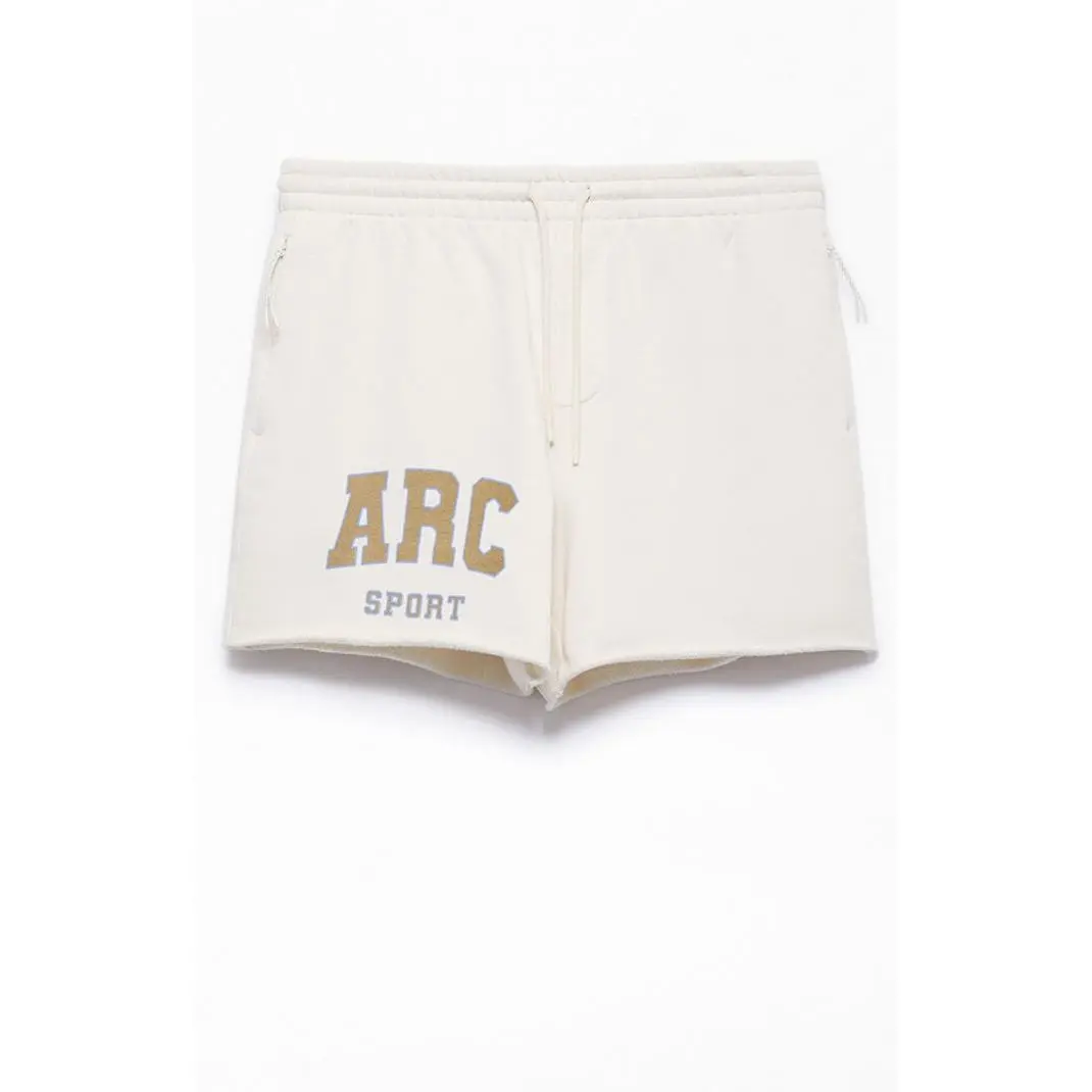 A.R.C. Men's Gray Cutoff Fleece Sweat Shorts