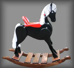 Rocking Horse How-to Book; Paper Pattern Plan to DIY and Easily Build Child Size Rocker Play Toy