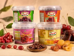 Lavashak Persian Sour Snack Cup Variety Pack 4 Flavor Bundle | Cornelian Cherry, Sour Cherry, Lux Golden Prunella & Sour Fruit Toffee Cups | Exotic Sweet Sour Fruit Snack Assortment | Viral TikTok Candy Snack Box