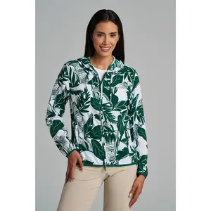 Women's Arcadian Packable Jacket | Eden Palm Paradise