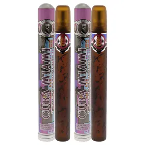 Cuba City Miami by Cuba for Women - 1.17 oz EDP Spray - Pack of 2