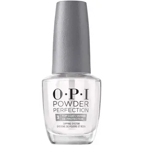 OPI Powder Perfection Step 3 Top Coat 0.5OZ Nail Dipping Powder Top Coat Protects Nails & Clear High Gloss Finish