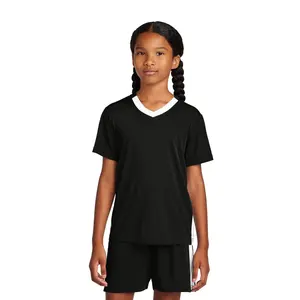 Custom Embroidery or DTF Print - Sport-Tek ®  Youth Competitor ™  United V-Neck YST101