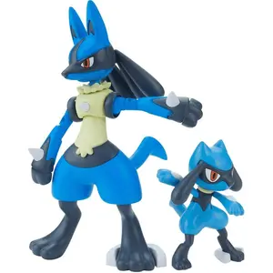 Bandai Hobby - Pokémon - Riolu & Lucario, Bandai Spirits Pokémon Model Kit