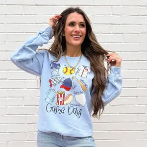 Softball Game Day Collage | Softball Things | Spring Sports Sweatshirt!