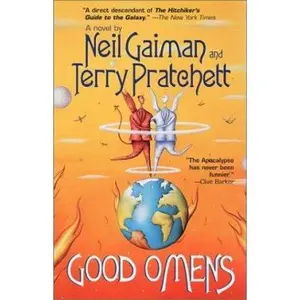 USED-Good Omens by Neil Gaiman (Paperback)