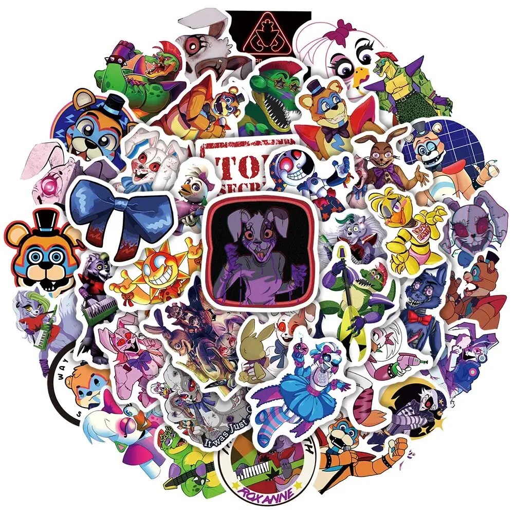 Five Nights of Fun: FNAF Security Breach Sticker Set