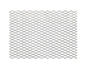 FixtureDisplays Steel Expanded Metal Mesh Sheet 3.3 feet x 7.7 feet, Ships in a  Roll, Great for  BBQ Grill, Window Well, Fence 18112-40INCH-NF