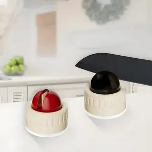 Portable Rapid Knife Sharpener & Kitchen Knife Sharpener (with Suction Base) | for Knives, Scissors, Cleavers & Outdoor Tools | Sharpener (Non-Slip)