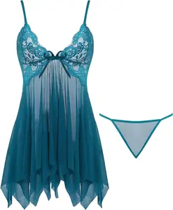 Joyaria Lace Babydoll Lingerie for Women