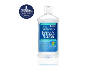 T.N. Dickinson's Witch Hazel Alcohol Free Moisturizing Astringent | 100% Natural Witch Hazel | Calms, Nourishes, Hydrates Skin | for Face & Body | 16 Fl Oz