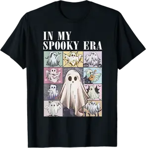 In My Spooky Era Trick Or Treat Spooky Funny Ghost Halloween T-Shirt - Zamayraceles Shop 52B0D9MNQJJH
