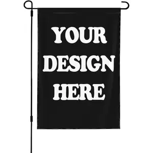 Custom Garden Flag 12x18 Double Sided Outdoor,Personalized Yard Flags Decor Outside Add Your Image Text Logo,Customize Gifts Indoor Outdoor Decoration
