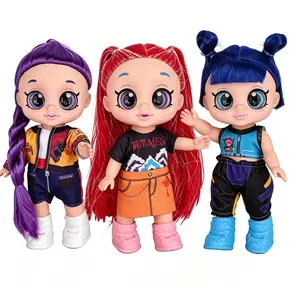 Kpop Demon Hunters Doll Set, 10 Inch 5-Joint Music Action Figures, Rumi Mira Zoey Anime Dolls, Gifts for Kids Girls Boys