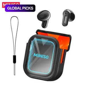 MINISO MS109 OWS Wireless Bluetooth earphones, True Wireless Earbuds,Bluetooth 6.0, charging caseWaterproof Wireless Earphones | Suitable for Office, Sports, Study and Audio Calls | Gaming Bluetooth Earphones #GLOBAL PICKS