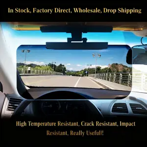 Anti-Glare Headlight Blocker, Strong Light Car Night Vision Sunshade, Day & Night Use Sunglasses, Essential Driving Accessory