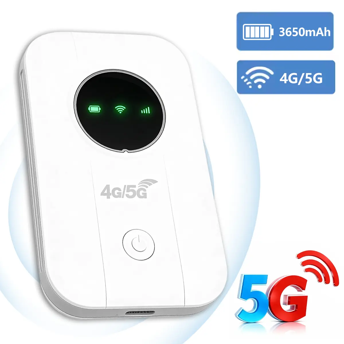 portable wifi hotspot for travel,300Mbps High-Speed Portable WiFi,Compact WiFi Pocket 4G/5G Mobile Hotspot Device with Battery, Wireless wifi hotspot devices for travel
