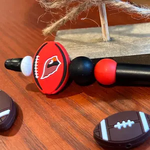 Beaded Arizona Football Pen Plastic