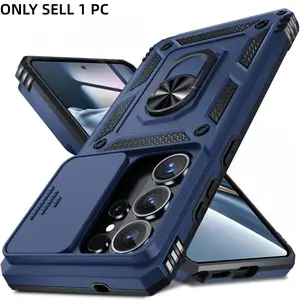 Phone Case Cover - Appropriate Protective Shockproof Phone Case Casing for The for Samsung for Galaxy S26 Ultra/S26 Plus/S26 Featuring a Magnetic Card Holder, Kickstand, Slide Camera Protector, And Bumper for Car Mounting