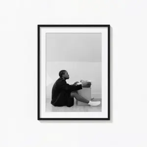 Daniel Posters / Caesar Black and White Poster /  Album Cover Poster, Home Decor, Wall Art