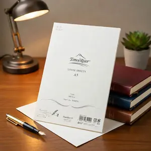 Tomoe River S 52 gsm Loose Leaf Paper - A5 - Blank - White - 100 Sheets