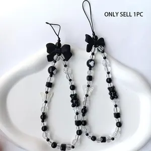 Hot Selling Butterfly Bear Ccd Phone Chain, Camera Strap, Mobile Accessories, Gift for Family Friends, Trendy Fashion Accessory, Phone Charm