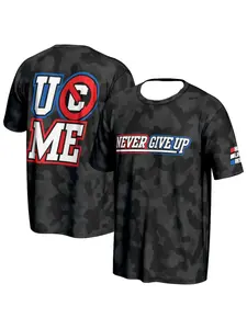 Men's black John Cena farewell tour Indianapolis men's T-shirt summer short sleeved T-shirt new children's men's top