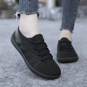 Womens Barefoot Shoes Wide Toe Box Minimalist Sneakers For Walking Nurse Shoes Comfortable Casual Trainers Loose Sole Classic Viral Gift