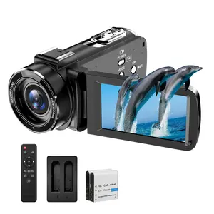 UHD 4K 56MP Video Camera | 3.0" Touch Screen 270° Rotation | Professional Vlogging Camcorder for Outdoor & YouTube