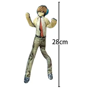 Anime L·Lawliet figure Yagami Light Cosplay Doll L Plush Stuffed Doll Abstract Model Fashion Room Decoration toys Halloween Gift