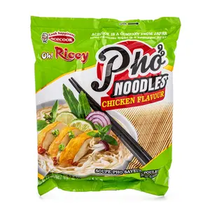 Acecook Oh! Ricey Rice Noodles Pho Chicken Flavor (Bag) 2.5 oz