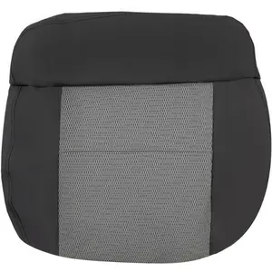 Driver Side Bottom Seat Cover Compatible with 2004-2008 Ford F150 FX4 FX2 STX XLT Single Cab Crew Cab Left Hand Dark Gray Cloth Front Seat Cushion