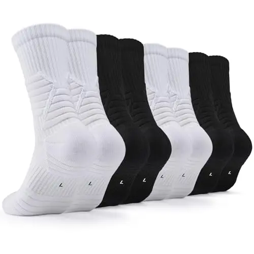 8 Pairs T9 Black/White