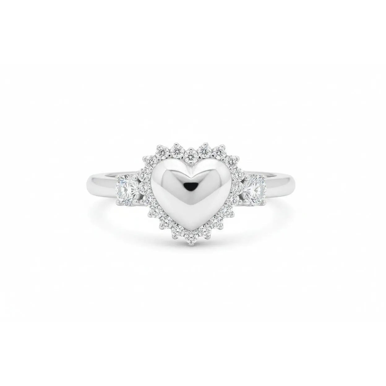 The Monroe Heart Ring