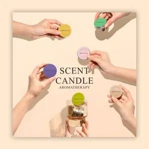 10-Pack Mini Scented Candles – Multiple Fragrances, Long-Lasting Aroma, Home Aromatherapy, Bedroom Use, Travel-Friendly, Perfect for Gifts, Random Scents