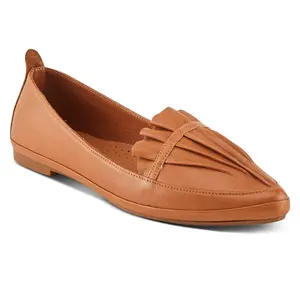 Spring Step Leather Ballet Flats- Established