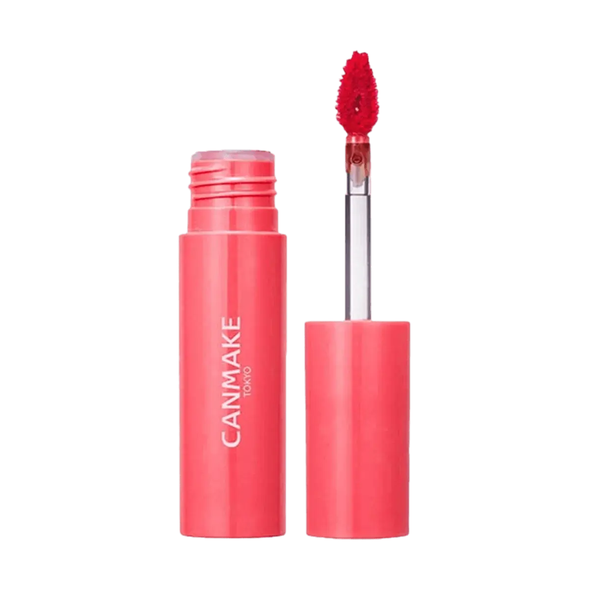 CANMAKE Tokyo Mirror Gloss Oil Tint 3.1g - Long-Lasting, Transfer-Proof, Glassy Lips - Limited Edition 40th Anniversary #04 Cherry Red