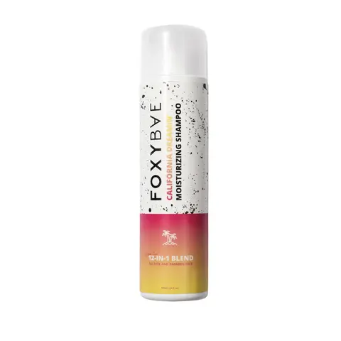 FoxyBae California Dreamin’ Moisturizing Shampoo – Nourishing & Hydrating Haircare Blend for Silky, Shiny Hair – Moisturizer-Rich Formula with Biotin, Argan Oil & Shea Butter (10 Fl. Oz) Repair Hydrate