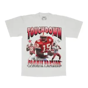 Touchdown Tommie Tee - Cream
